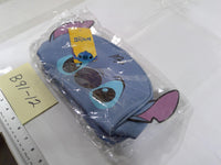 Disney Stitch Blue Cosmetic Bag Soft Case Zipper Pouch Travel Makeup Bag Women