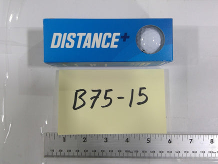 TaylorMade Distance+ Golf Balls 3 Pack Sleeve White Ionomer Long Distance