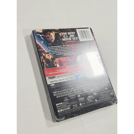 Snake Eyes G.I. Joe Origins 4K Ultra HD Blu-ray Digital Steelbook New Sealed