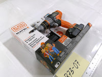 BLACK+DECKER Matrix Junior Power Drill & Jigsaw Kids Roleplay Toy 3+ Orange