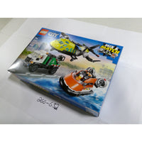 LEGO City Airplane Service Truck & Hovercraft Remix 60505 990 Pcs New Sealed