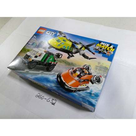 LEGO City Airplane Service Truck & Hovercraft Remix 60505 990 Pcs New Sealed