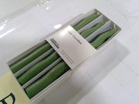 Room Essentials Taper Candles Green 6ct Medium Dinner Table Decor Centerpiece