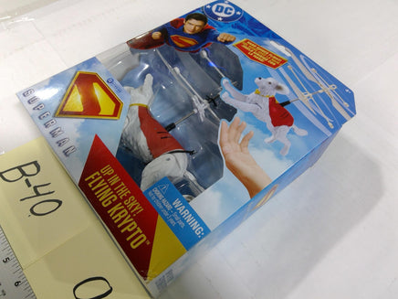 DC Superman Up In The Sky Flying Krypto Figure Helicopter Toy Spin Master New