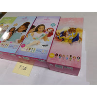 Disney Princess Singing Doll Set 4pk Moana Ariel Rapunzel Belle NEW