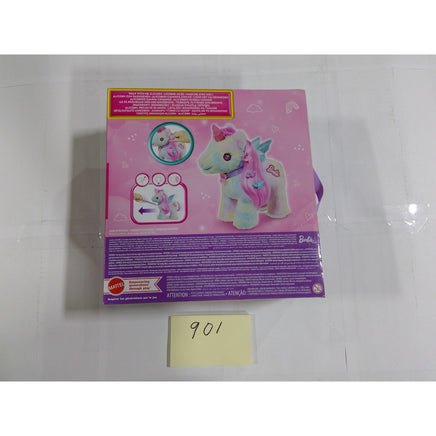 Barbie Walk With Me Alicorn Toy Kids One Size Pink New Lights Sounds Walking