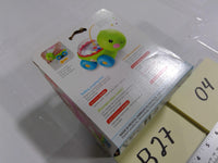 Fisher-Price Poppity Pop Turtle Push Toy 6m+ Rolling Beads Green Boy Infant