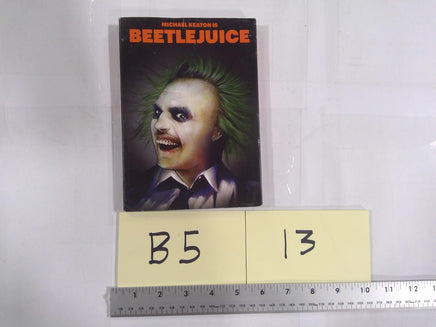 Beetlejuice DVD 1988 Michael Keaton Geena Davis Comedy Horror PG Movie Warner