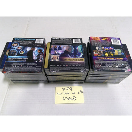 Star Trek Blu-ray Steelbook Lot x30 Discovery Picard Lower Decks Used & Damaged