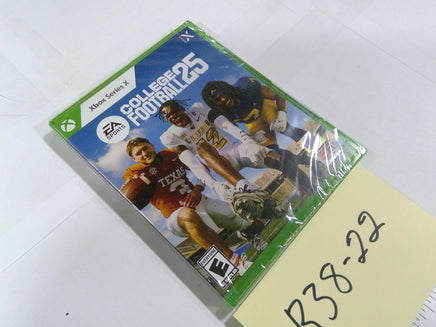 College Football 25 Xbox Series X Video Game New Sealed EA Sports E Rated NCAA