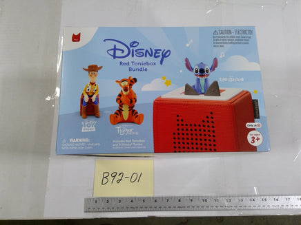 Disney Red Toniebox Bundle Woody Tigger Stitch Audio Player Set 3+ Kids Toy New