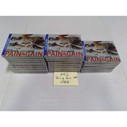 Paramount Pain & Gain Blu-ray DVD Lot 27 Copies Mark Wahlberg Rock USED