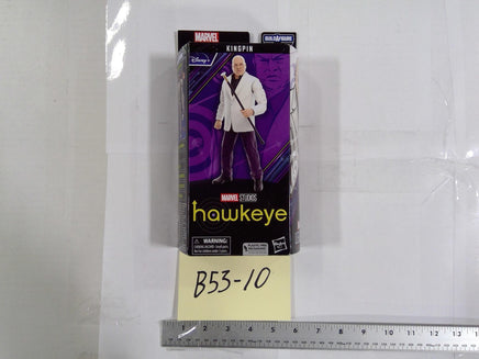 Marvel Legends Hawkeye Kingpin Action Figure Hasbro 6in New White Suit Boxed