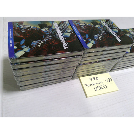 Paramount Transformers The Last Knight Blu-ray DVD Steelbook Lot of 27 USED