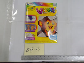 Crayola Wixels Color-Absorbing Pixel Art Set Kids Wash & Reuse Markers Kit New