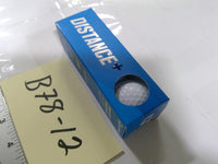TaylorMade Distance+ Golf Balls 3 Pack Sleeve White Ionomer Cover Long Distance