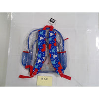 Disney Mickey Mouse Clear Backpack Kids OS Blue Red NEW Stadium Approved Bag