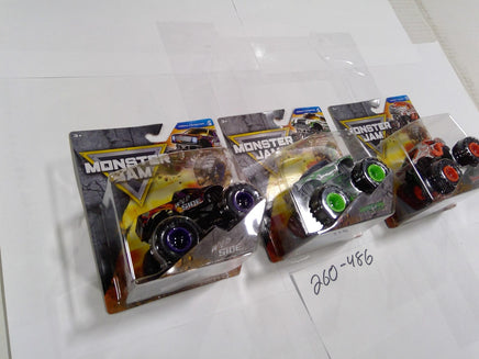 Monster Jam 1:64 Wild Side Mega Wrex ThunderROARus Truck Lot 3 New Spin Master