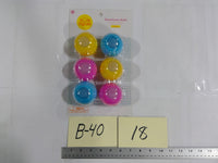 Sun Squad Hurricane Balls 6pk Kids Outdoor Toss Pool Toy Ages 3+ New Multicolor