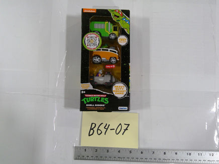 Teenage Mutant Ninja Turtles Shell Riders Diecast Cars 3 Pack 3+ Funrise Toy New