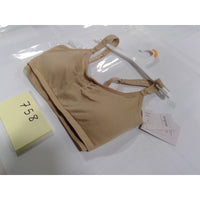 Auden Nursing Pumping Bra Womens Medium Tan New Seamless Wirefree Maternity 758