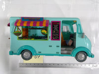Honeysuckle Sweets & Treats Food Truck Plastic Play Vehicle Girls Toy Multicolor