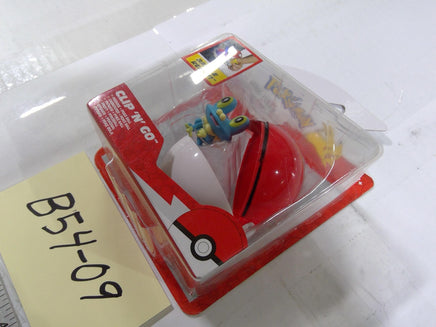 Pokemon Froakie Clip 'N' Go Action Figure Jazwares Poké Ball Toy New Sealed