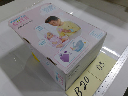 Perfectly Cute Bath Time Baby 14in Baby Doll Towel Set New In Box Pretend Play