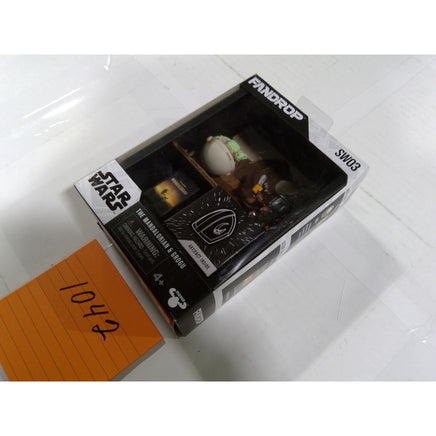 Star Wars Fandrop SW03 The Mandalorian & Grogu Figure Set New Black Diorama