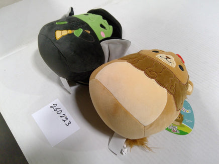 Squishmallows Wizard Of Oz Plush Toys Small Witch Cowardly Lion Lot 2 Multicolor