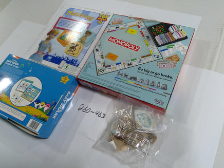 Monopoly Toy Story 4 Matching Baby Shark Stampers Game Lot Plush New Sealed