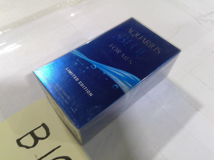 Aquarius Aqua Eau De Toilette 3.4 Oz Mens Cologne Spray Blue Limited Edition New