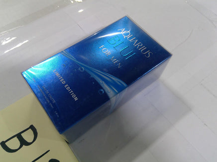 Aquarius Aqua For Men 3.4oz Eau De Toilette Spray Blue Limited Edition New