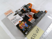 BLACK+DECKER Matrix Junior Power Drill & Jigsaw Kids Roleplay Toy 3+ Orange