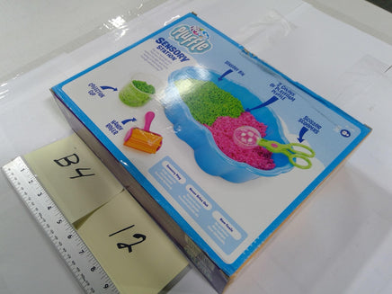 Playfoam Pluffle Sensory Station Set Kids 3+ Bin Tools 2 Colors Green Pink New
