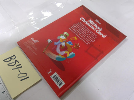 Mickey's Christmas Carol Disney Studio Fun Red HC Kids Christmas Picture Book