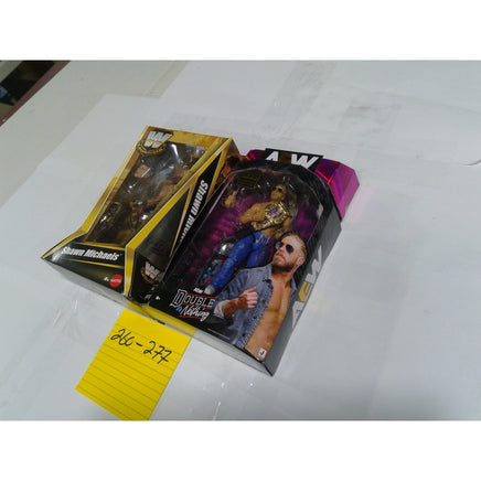 Mattel AEW WWE Action Figure Lot Mens OS Multicolor Good Shawn Michaels Orange