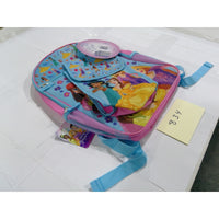 Disney Princess Backpack Set Kids OS Pink Blue NEW 4pc Belle Rapunzel Ariel