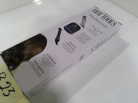 Hot Tools Titanium Curling Iron 1" Barrel Black Adjustable Heat Hair New