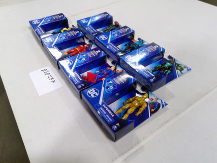 DC Comics Heroes Action Figure Lot 7pc Spin Master Superman Blue Beetle New