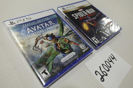 PS5 Avatar Frontiers Pandora + Spider-Man Miles Morales Ultimate Game New Sealed