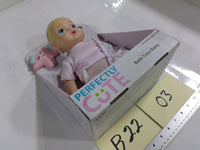 Perfectly Cute Bath Time Baby 14in Baby Doll Towel Set New In Box Pretend Play
