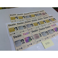 Fazit Makeup Patches Lot 19 Packs Gold Silver Rose Gold Sprinkled Speckles NEW