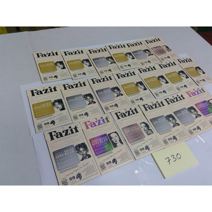 Fazit Makeup Patches Lot 19 Packs Gold Silver Rose Gold Sprinkled Speckles NEW