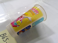 Princess Peach Showtime Nintendo Plastic Cup Tumbler Drinkware Pink Yellow Used