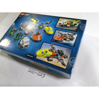 LEGO City 60505 Airplane Service Truck & Hovercraft Remix 990 pcs NEW