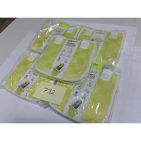 Ello Reusable Lunch Tote Unisex OS Green Yellow Checkered Snap Closure Pockets