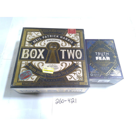 Theory11 Box Two Neil Patrick Harris & Truth or Fear Game Bundle New Sealed