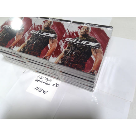 Paramount G.I. Joe Retaliation 4K UHD Blu-ray Steelbook New Sealed Lot of 30