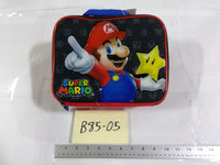 Super Mario Kids Lunch Box 10" Multicolor Nintendo School Bag Soft Case Handle